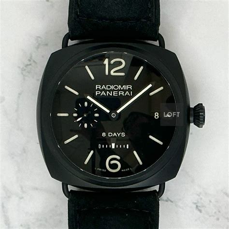 panerai radiomir 8 days ceramica pam 384|Panerai 384 radiomir review.